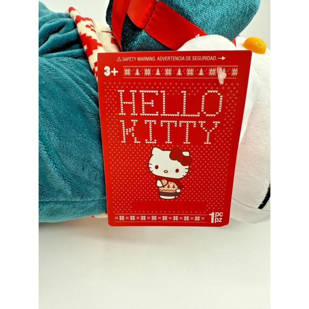 Hello Kitty Plush Holiday Christmas Greeter NWT 17